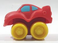 2006 Hasbro Tonka Lil Chuck & Friends #9 Red Plastic Die Cast Toy Car Vehicle