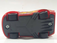 Mattel Disney Pixar Cars Lightning McQueen #95 Red Plastic Die Cast Toy Race Car Vehicle V3615