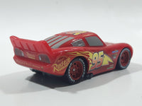 2016 Disney Pixar Cars Lightning McQueen #95 Red Plastic Die Cast Toy Car Vehicle FCV94