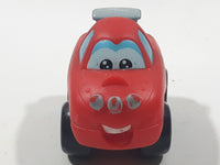 2008 Hasbro Tonka #5 Red Plastic Toy Car Vehicle