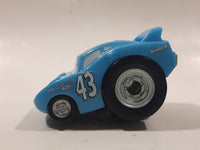 Disney Pixar Cars Dinoco #43 Petty Blue with Huge Slicks Die Cast Toy Drag Racing Car Vehicle BFL98
