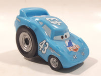 Disney Pixar Cars Dinoco #43 Petty Blue with Huge Slicks Die Cast Toy Drag Racing Car Vehicle BFL98