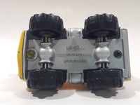 2001 Maisto Hasbro Tonka Lil Chuck & Friends Crane Truck Grey Yellow Die Cast Toy Car Vehicle