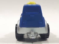 2000 Maisto Hasbro Tonka Lil Chuck & Friends CAF Int. Baggage Transport Truck Blue Die Cast Toy Car Vehicle