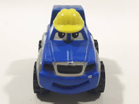 2000 Maisto Hasbro Tonka Lil Chuck & Friends CAF Int. Baggage Transport Truck Blue Die Cast Toy Car Vehicle