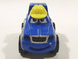 2000 Maisto Hasbro Tonka Lil Chuck & Friends CAF Int. Baggage Transport Truck Blue Die Cast Toy Car Vehicle