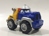 2000 Maisto Hasbro Tonka Lil Chuck & Friends Tow Truck Blue and Yellow Die Cast Toy Car Vehicle