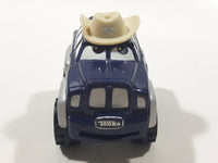 2000 Maisto Hasbro Tonka Lil Chuck & Friends Sheriff Police Cop Car Dark Blue Die Cast Toy Car Vehicle