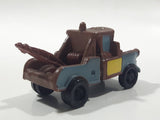 Disney Pixar Cars Tow Mater Brown Tow Truck Mini PVC Hard Rubber Toy Car Vehicle