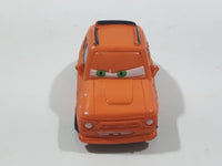 Disney Pixar Cars Orange Hatchback Mini PVC Hard Rubber Toy Car Vehicle