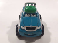 2000 Maisto Hasbro Tonka Lil Chuck & Friends Truck Green and Grey Die Cast Toy Car Vehicle
