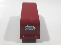 1988 Thomas & Friends Bertie The Bus Double Decker Red Die Cast Toy Vehicle