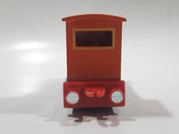 1995 ERTL Britt Allcroft Thomas The Tank Engine & Friends #5 Rusty Orange Train Engine Locomotive Car Die Cast Toy Vehicle