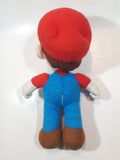 Nintendo Super Mario Bros Wii Mario 9" Tall Stuffed Plush Character No Tags