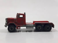 1989 Hot Wheels Peterbilt Dump Truck Semi Rig Red Die Cast Toy Car Vehicle - BW Malaysia