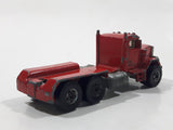 1989 Hot Wheels Peterbilt Dump Truck Semi Rig Red Die Cast Toy Car Vehicle - BW Malaysia