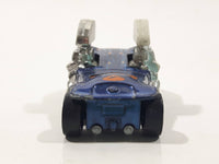 2005 Hot Wheels Wastelanders Twin Mill Hardnoze Dark Blue Die Cast Toy Race Car Vehicle