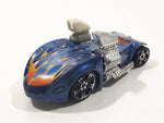 2005 Hot Wheels Wastelanders Twin Mill Hardnoze Dark Blue Die Cast Toy Race Car Vehicle