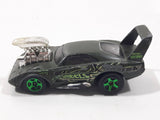 2004 Hot Wheels Racing Tooned '69 Dodge Daytona Satin Olive Green Die Cast Toy Car Vehicle