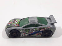 2003 Hot Wheels Anime Series Seared Tuner Primer Grey Die Cast Toy Car Vehicle