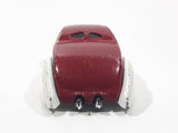 2006 Hot Wheels Open Stock Swoop Coupe White and Red Die Cast Toy Low Rider Hot Rod Car Vehicle