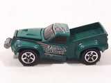 1999 Hot Wheels 4x4 Bending Green Truck Die Cast Toy Car Vehicle with Opening Hood