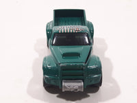 1999 Hot Wheels 4x4 Bending Green Truck Die Cast Toy Car Vehicle with Opening Hood