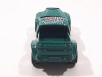 1999 Hot Wheels 4x4 Bending Green Truck Die Cast Toy Car Vehicle with Opening Hood