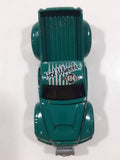 1999 Hot Wheels 4x4 Bending Green Truck Die Cast Toy Car Vehicle with Opening Hood