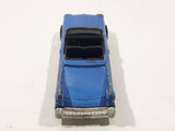 1997 Hot Wheels 1959 Cadillac Eldorado Convertible Blue Die Cast Toy Car Vehicle