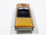 2003 Hot Wheels Dragon Wagons '64 Lincoln Continental Convertible Metalflake Gold Die Cast Toy Car Vehicle