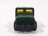 2006 Hot Wheels Urban Armored Truck Green Die Cast Toy Car Vehicle with Opening Rear Door