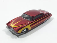 2009 Hot Wheels Classics 5 Fish'd & Chip'd Spectraflame Red Die Cast Toy Car Vehicle