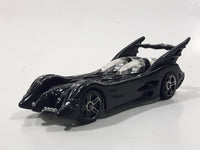 2004 Hot Wheels Batman DC Comics Infinity Batmobile Black Die Cast Toy Car Vehicle - s03 Chrome PR5