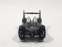 2004 Hot Wheels Batman DC Comics Infinity Batmobile Black Die Cast Toy Car Vehicle - s03 Chrome PR5