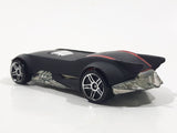 2011 Hot Wheels Track Stars The Batman Batmobile Animated Series Flat Black Die Cast Toy Character Car Vehicle