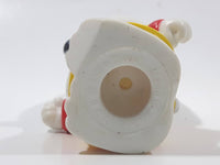 Little Tikes Apple Grove Pals White and Grey Dot Red and Yellow Clothed 3" Tall Plastic Toy Figure