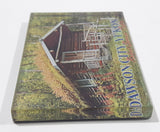 Dawson City Yukon Robert Service Cabin 2" x 3" Clear Resin Fridge Magnet