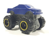 2012 McDonald's Team Hot Wheels Monster Truck Blue Plastic Toy Car Vehicle