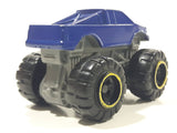 2012 McDonald's Team Hot Wheels Monster Truck Blue Plastic Toy Car Vehicle