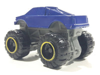 2012 McDonald's Team Hot Wheels Monster Truck Blue Plastic Toy Car Vehicle