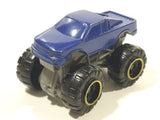 2012 McDonald's Team Hot Wheels Monster Truck Blue Plastic Toy Car Vehicle