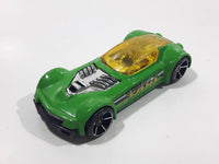 2013 Hot Wheels HW City Works Ballistik Green Die Cast Toy Car Vehicle