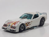 Vintage 1982 Hot Wheels Firebird Funny Car White Die Cast Toy Car Vehicle with Lifting Body