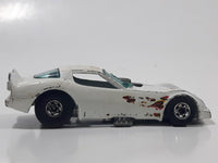 Vintage 1982 Hot Wheels Firebird Funny Car White Die Cast Toy Car Vehicle with Lifting Body