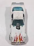 Vintage 1982 Hot Wheels Firebird Funny Car White Die Cast Toy Car Vehicle with Lifting Body