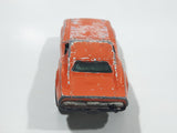 Vintage 1983 Hot Wheels Dixie Challenger Orange Die Cast Toy Car Vehicle