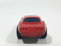 1982 Hot Wheels Gold Hot Ones Corvette Stingray Red Die Cast Toy Car Vehicle - Hong Kong