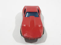 1982 Hot Wheels Gold Hot Ones Corvette Stingray Red Die Cast Toy Car Vehicle - Hong Kong