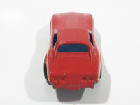 1982 Hot Wheels Gold Hot Ones Corvette Stingray Red Die Cast Toy Car Vehicle - Hong Kong